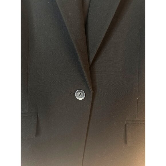 NWT Black Open Edit XS Relaxed Blazer Jacket Polyester - Picture 6 of 13